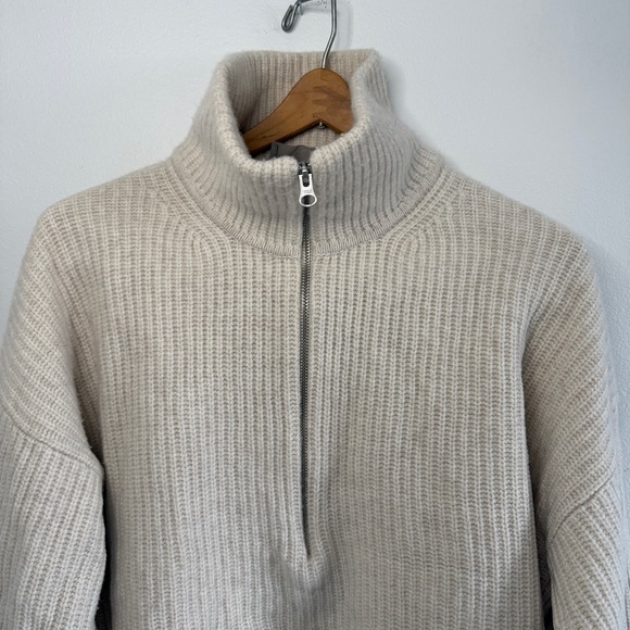 Everlane Felted Merino Half-Zip Sweater - Picture 4 of 6